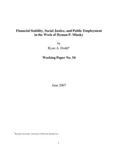 Microsoft Word - Minsky Final Paper _2_.doc