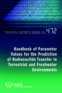 Technical Reports SeriEs NoHandbook of Parameter Values for the Prediction