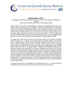 Substance Abuse and Mental Health Services Administration / Developmental disability / Behavior therapy / Cognitive behavioral therapy / Judith Lewis Herman / Medicine / Health / Traumatology