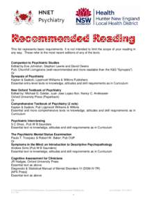 Glen Gabbard / Child and adolescent psychiatry / Diagnostic and Statistical Manual of Mental Disorders / Neuropsychiatry / Liaison psychiatry / Medicine / Psychiatry / Health