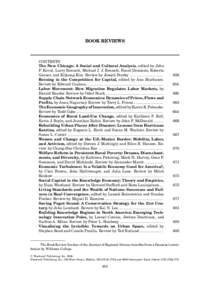 The New Chicago: A Social and Cultural Analysis, edited by John P. Koval, Larry Bennett, Michael I. J. Bennett, Fassil Demissie, Roberta Garner, and Kiljoong Kim