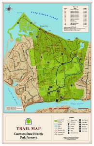 Caumsett State Historic Park Trail Map