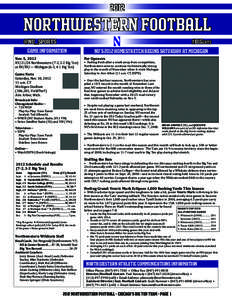 Mike Kafka / Kain Colter / Mike Hankwitz / Northwestern Wildcats / Dan Persa / Northwestern Wildcats football team / Meineke Car Care Bowl of Texas / College football / Northwestern Wildcats football / American football