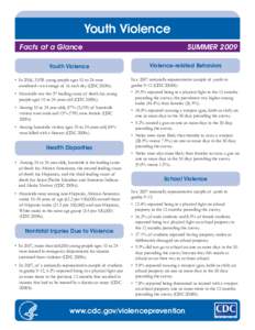 YV Data Sheet-Summer 2009
