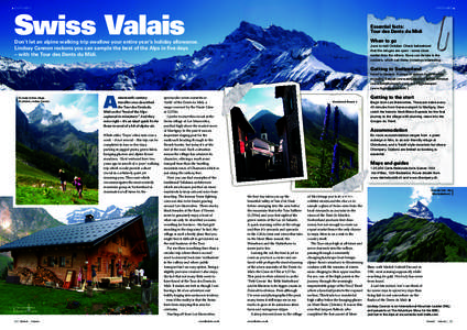 short walks  short walks Swiss Valais