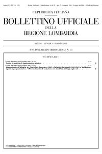 Anno XXXI - NPoste Italiane - Spedizione in A.P. - art. 2, comma 20/c - LeggeFiliale di Varese REPUBBLICA ITALIANA