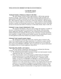 Microsoft Word - LSA #15-1 cost benefit analysis