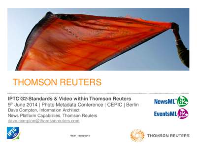 THOMSON REUTERS  PRESENTATION TEMPLATE