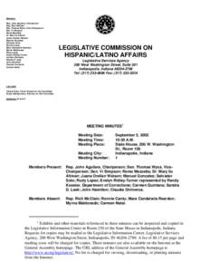 Members Rep. John Aguilera, Chairperson Rep. Rich McClain Sen. Thomas Wyss, Vice-Chairperson Sen. Vi Simpson Remo Mezzetta