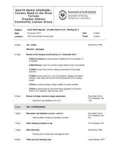 Microsoft Word - DOCS_AND_FILES-#v1-CRU_ER_Community_Communication_South_Road_Upgrade_T2T_-_Croydon_Station_CLG_No_6_Ag