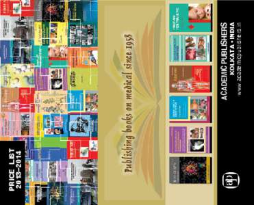 Kolkata • India www.academicpublishers.in academic publishers  Publishing books on medical since 1958