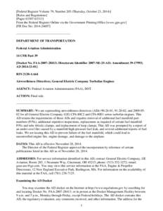 [Federal Register Volume 79, Number 205 (Thursday, October 23, [removed]Rules and Regulations] [Pages[removed]From the Federal Register Online via the Government Printing Office [www.gpo.gov] [FR Doc No: [removed]] 