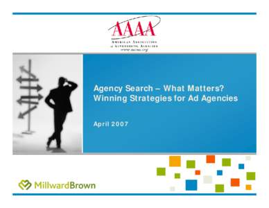 Winning Strategies for Ad Agencies