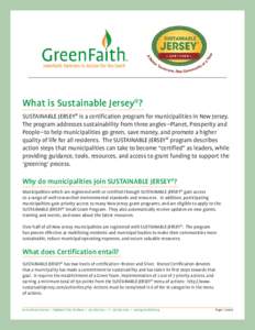 Introduction to Sustainable Jersey for Faith-based groups.indd