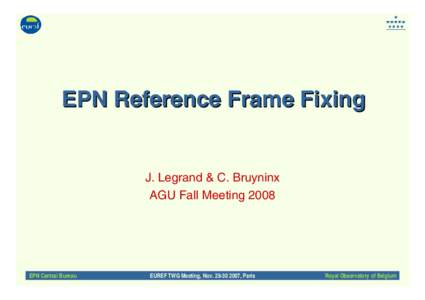 Friedrich Robert Helmert / Observatory / EUREF Permanent Network / Geodesy / Regional Reference Frame Sub-Commission for Europe / Measurement