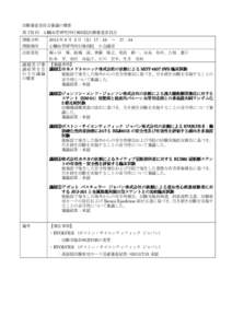 治験審査委員会審議の概要 第 172 回 心臓血管研究所付属病院治験審査委員会 開催日時 2013 年 8 月 2 日（金）17：16 ～ 17：34