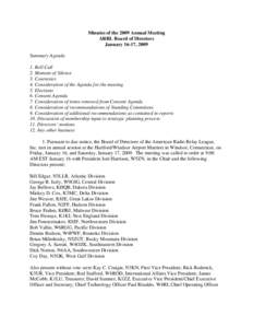 ARRL International Humanitarian Award / QST / Motion / Publishing / Mass media / Newington /  Connecticut / American Radio Relay League / International Amateur Radio Union