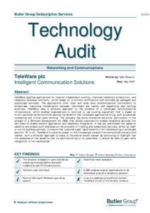 Videotelephony / Computer telephony integration / Broadband / Voice over IP / Session Initiation Protocol / Aculab / Business telephone system / Voice-mail / Next-generation network / Telephony / Electronic engineering / Electronics