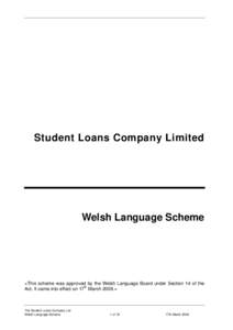 Student Loans Company Limited