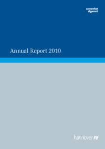 Annual Report 2010  Key figures 2010