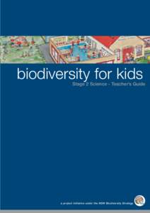 biodiversity for kids  a project initiative under the NSW Biodiversity Strategy DIVE IO