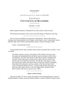 Chesapeake Bay / Sheila Dixon / City council / Local government / Government / Baltimore