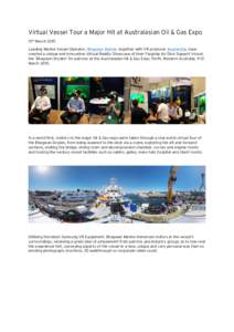 Microsoft Word - Media Release - Virtual Vessel Tour a Major Hit