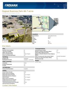 Osgood Business Park-66.7 acres 1050 Railroad Avenue Osgood, IN[removed]Location Street Address