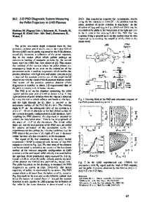 §62. 2-D PSD Diagnostic System Measuring the Pellet Trajectory in LHD Plasmas Hoshino, M. (Nagoya Univ.), Sakamoto, R., Yamada, H., Kumagai, K. (Grad. Univ. Adv. Stud.), Kumazawa, R., Watari, T.