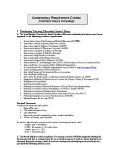 Nursing credentials and certifications / Nurse practitioner / American Nurses Credentialing Center / Oncology nursing / Nurse anesthetist / Licensed practical nurse / National Certification Corporation / Midwifery / Nursing in the United States / Nursing / Medicine / Health