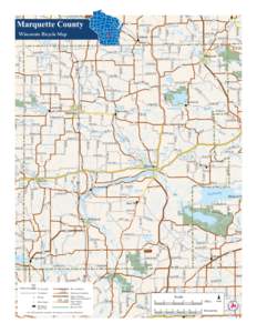 Marquette County Bicycle Map - WisDOT