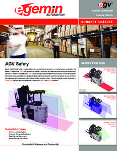Egemin Automated Guided Vehicle CONCEPT LEAFLET  AGV Safety