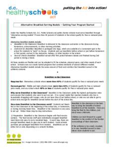 Cafeteria / Homeroom / United States Department of Agriculture / Midnight breakfast / School Breakfast Program / Food and drink / Breakfast / Meals