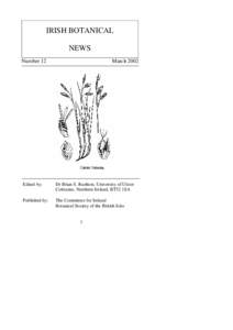 Juncus / Flora of Ireland / Kern / Flora treatise / Clive A. Stace / Botany / Biota / Juncaceae / Juncus effusus / Flora