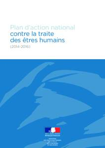 Plan d’action national contre la traite des êtres humains)  Plan d’action national contre la traite des êtres humains