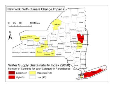 New York: With Climate Change Impacts Franklin St. Lawrence  0