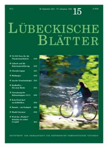 € 2,–  29. September 2012 · 177. Jahrgang · Heft 15