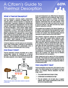 Earth / Low-temperature thermal desorption / Thermal desorption / Volatile organic compound / Brownfield land / Polychlorinated biphenyl / Environmental remediation / Pemaco Maywood / Pollution / Environment / Soil contamination