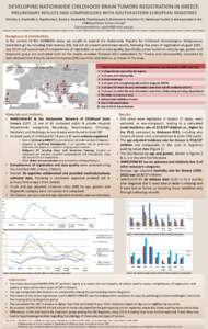 Petridou E, Pourtsidis A, Papathoma E, Bouka E, Karalexi M, Thomopoulos T, Dimitrova N, Moschovi M, Steliarova-Foucher E and associates in the Childhood Brain Tumors Group* Correspondence: [removed]  *Bourgioti 