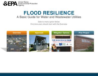 Flood Resilience: A Basic Guide for Water and Wastewater Utilities