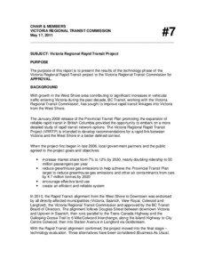 Sustainable transport / Canada Line / Richmond /  British Columbia / Bus rapid transit / Sheppard line / Transit-oriented development / Light rail / Rapid transit / Transit City / Transport / Light rail in Canada / Toronto Transit Commission