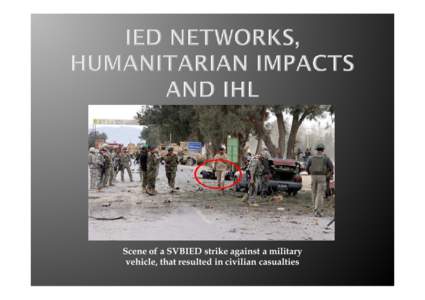 IEDs and IED smuggling Afghanistan