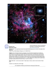 Chandra :: Photo Album :: Sagittarius A* :: Sagittarius A* Handout