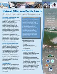 Geography of the United States / Chesapeake Bay / Western Shore of Maryland / Total maximum daily load / Maryland / United States / Chesapeake Bay Watershed / Southern United States / Maryland Department of Natural Resources