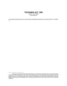 Microsoft Word - CONSOLIDATED BANKS ACT _2003_.doc