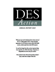 DES Action Annual Reportindd