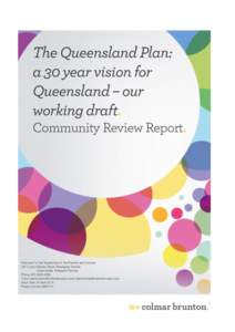 Prepared for the Department of the Premier and Cabinet CB Contact Maree Taylor, Managing Director Adam Hinds, Research Director Phone[removed]Email [removed]; [removed] Issu