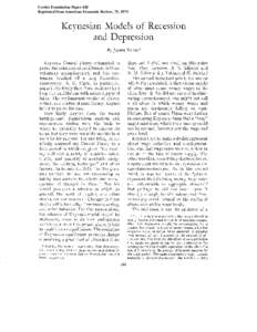 Cowles Foundation Paper 428 Reprinted from American Economic Review, 75, 1975 