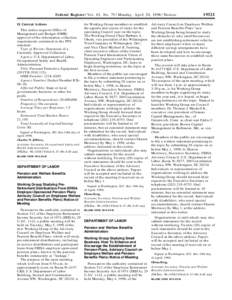 Federal Register / Vol. 63, No[removed]Monday, April 20, [removed]Notices II. Current Actions This notice requests Office of Management and Budget (OMB) approval of the information collection requirements contained in the PP