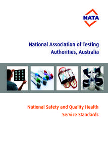 National Association of Testing Authorities, Australia National Safety and Quality Health Service Standards